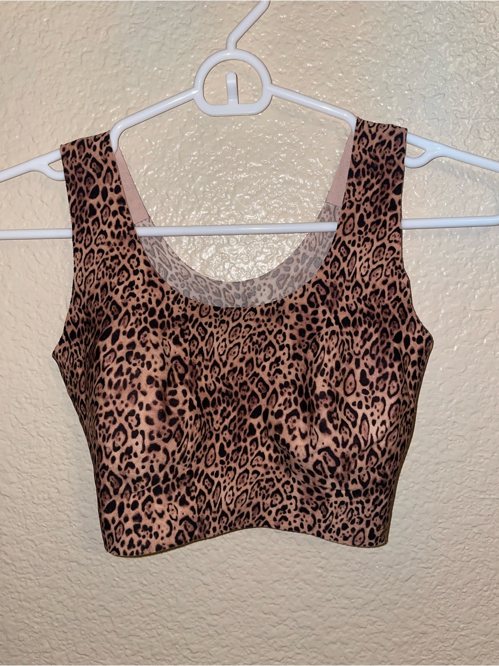 Victoria's Secret Beige and Black Leopard Print Bralette